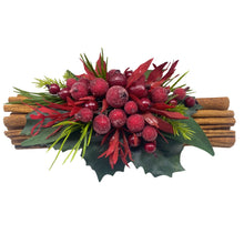Load image into Gallery viewer, Cinnamon Sticks. Christmas Berries Bundle. Fragrance Infused. 23cm