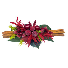 Load image into Gallery viewer, Cinnamon Sticks. Christmas Berries Thin Bundle.Fragrance Infused. 21cm