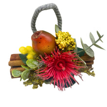 Load image into Gallery viewer, Cinnamon Sticks. Australian Bush Flora Mini Bundle Hanging. Fragrance Infused.