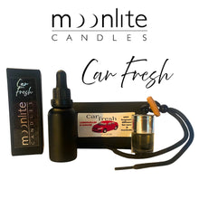 Load image into Gallery viewer, Lemongrass & Ginger - Fragrant Car Diffuser. Refill Bottle. Set.