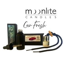 Load image into Gallery viewer, Nag Champa - Fragrant Car Diffuser. Refill Bottle. Set.