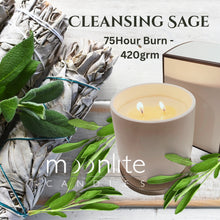 Load image into Gallery viewer, Cleansing Sage - Soy Jar Candles