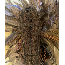 Load image into Gallery viewer, Feather Swag with Birds Nest and Pine Cones. Artificial. 80cm