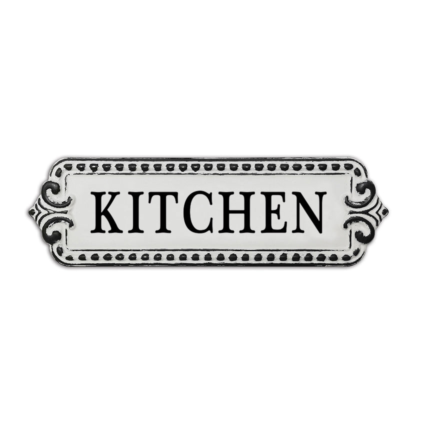 Kitchen. Classic Metal Sign.