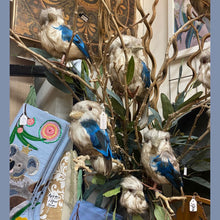 Load image into Gallery viewer, Australian Kookaburra Faux Bird Decoration Small
