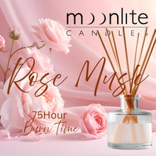 Load image into Gallery viewer, Rose Musk - Reed Diffuser Refill Fragrance 300m Bottle + Set of Reeds