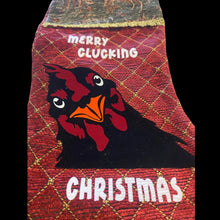 Load image into Gallery viewer, Chicken. Australiana Deluxe Christmas Stocking.Fully Lined Fabric.40cm