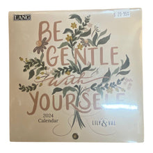 Load image into Gallery viewer, &quot;Be Gentle&quot; Small Size Lang USA 2024 Calendar
