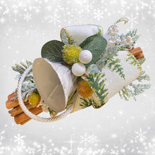 Load image into Gallery viewer, Cinnamon Sticks. Christmas Bells Frost. Fragrant Quills. 23cm