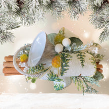 Load image into Gallery viewer, Cinnamon Sticks. Christmas Bells Frost. Fragrant Quills. 23cm