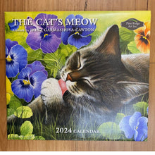 Load image into Gallery viewer, &quot;The Cat&#39;s Meow&quot; Pine Ridge USA 2024 Calendar

