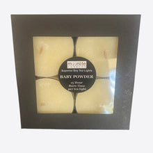 Load image into Gallery viewer, Baby Powder - Superior Soy Tea Lights