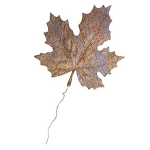 Load image into Gallery viewer, Maple Leaf. Pack 12 DIY Artificial Mocha.