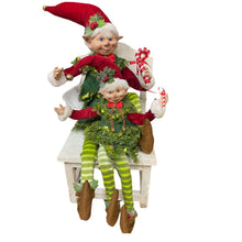 Load image into Gallery viewer, Elf. Red and Green 50cm
