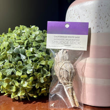 Load image into Gallery viewer, White Sage Smudge Stick - Torch - Californian "Salvia Alpinia"