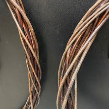 Load image into Gallery viewer, Natural Willow DIY Wreath. Dark Brown. 80cm 60cm 40cm