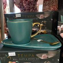 Load image into Gallery viewer, Asteria Morning Tea Range. Pink, Teal, White, Black
