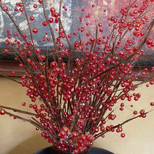 Load image into Gallery viewer, Beaded Bouquet. Pink Red or Purple Gold. 55cm