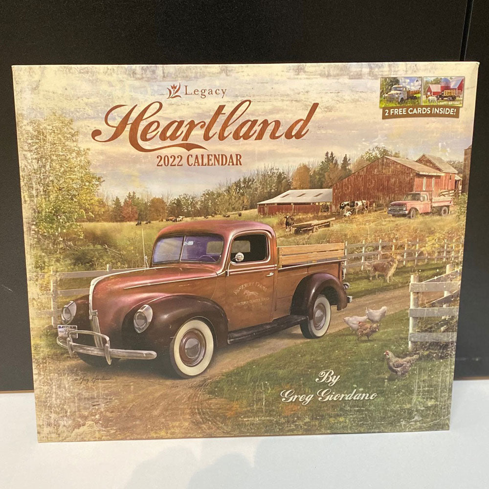 "Heartland" Legacy USA 2024 Calendar Moonlite Candles