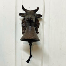 Load image into Gallery viewer, Door Bell. Cow. Cast Iron.
