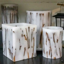 Load image into Gallery viewer, Driftwood- Rustic Farmhouse Country Wax Lanterns