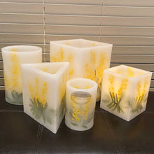 Load image into Gallery viewer, Golden Wattle - Australiana Wax Lanterns