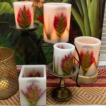Load image into Gallery viewer, Heliconia - Island Paradise Wax Lanterns