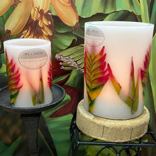 Load image into Gallery viewer, Heliconia - Island Paradise Wax Lanterns