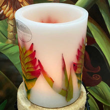 Load image into Gallery viewer, Heliconia - Island Paradise Wax Lanterns