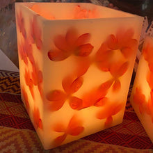 Load image into Gallery viewer, Pink Frangipani - Island Paradise Wax Lanterns