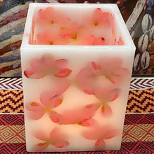 Load image into Gallery viewer, Pink Frangipani - Island Paradise Wax Lanterns