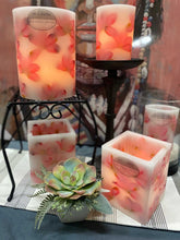 Load image into Gallery viewer, Pink Frangipani - Island Paradise Wax Lanterns