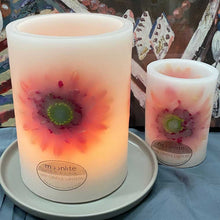 Load image into Gallery viewer, Pink Gerbera - Bohemian Rhapsody Wax Lanterns