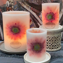 Load image into Gallery viewer, Pink Gerbera - Bohemian Rhapsody Wax Lanterns
