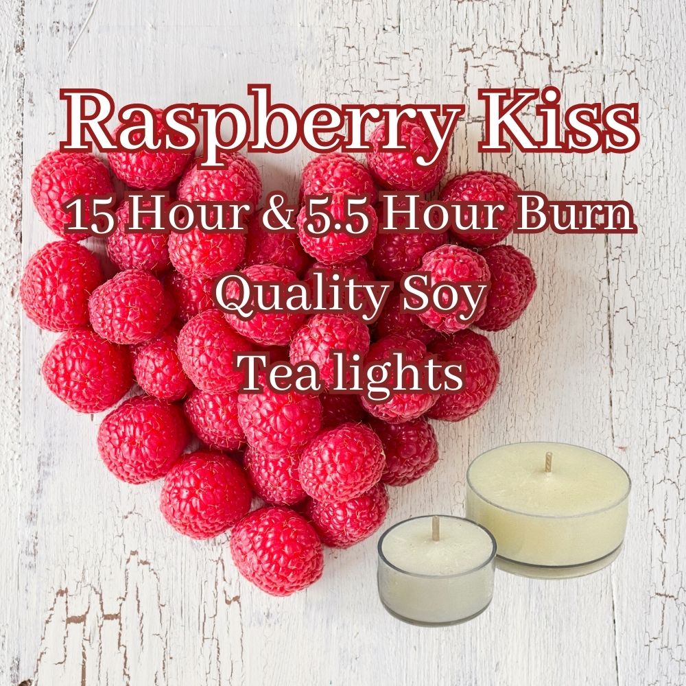 Raspberry Kiss - Superior Soy Tea Lights