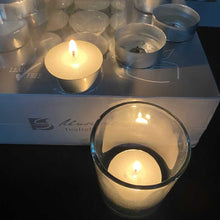 Load image into Gallery viewer, Quality Unscented Tea Light Candles (pack of 100)