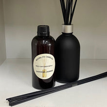 Load image into Gallery viewer, Gardenia Jasmine - Reed Diffuser Refill Fragrance 300ml Bottle + Set of Reeds
