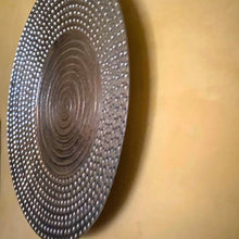 Load image into Gallery viewer, Wall Art Disk. Aluminium. Handcrafted in India. 66cm
