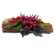 Load image into Gallery viewer, Cinnamon Sticks. Christmas Berries Bundle. Fragrance Infused. 23cm
