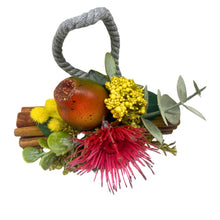 Load image into Gallery viewer, Cinnamon Sticks. Australian Bush Flora Mini Bundle Hanging. Fragrance Infused.
