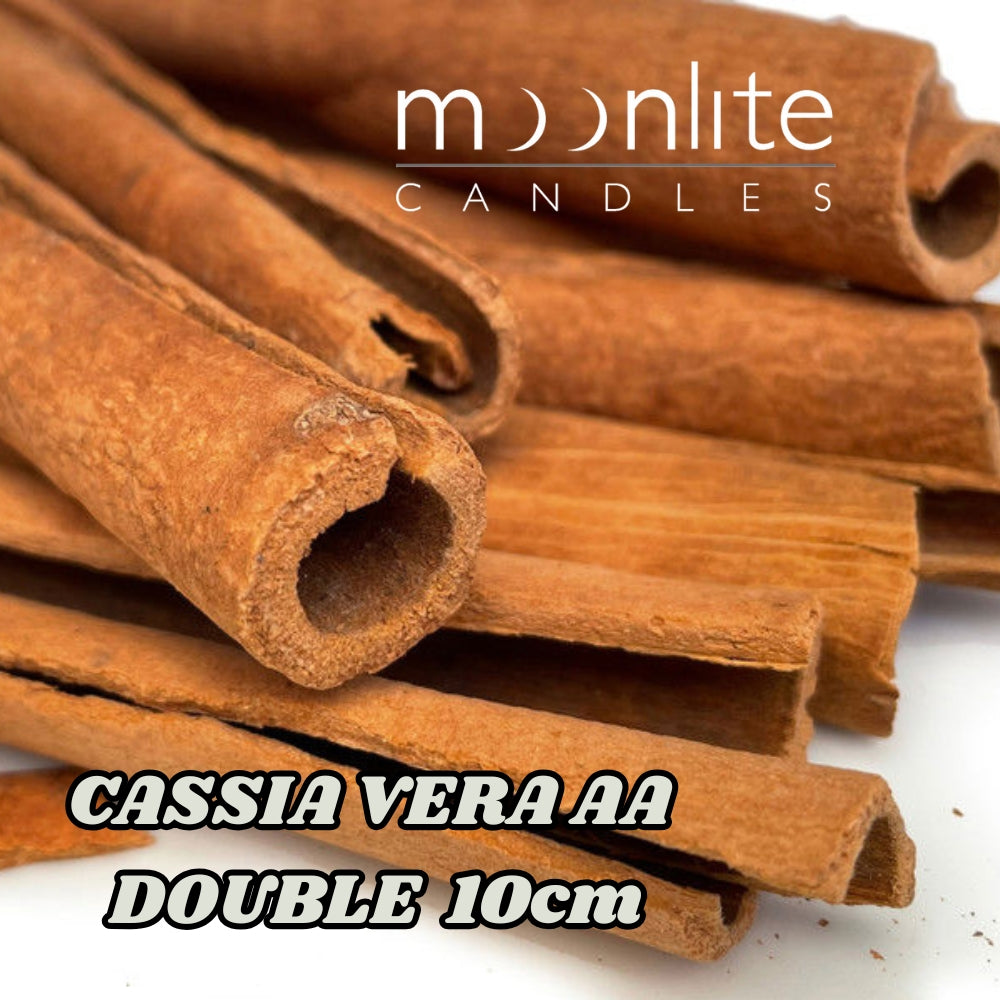 Cinnamon Quills. Cassia Vera AA. 10cm Quills Natural FID.