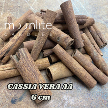 Load image into Gallery viewer, Cinnamon Quills. Cassia Vera AA. 6cm Quills. Natural.

