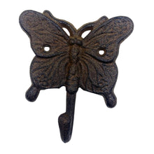 Load image into Gallery viewer, Butterfly Hook Single. Cast Iron
