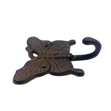 Load image into Gallery viewer, Butterfly Hook Single. Cast Iron
