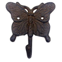 Load image into Gallery viewer, Butterfly Hook Single. Cast Iron
