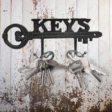 Load image into Gallery viewer, Key Hook. Antique Style. Cast Iron
