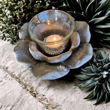 Load image into Gallery viewer, Cement Succulent Tea Light Holder.
