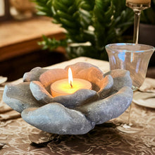 Load image into Gallery viewer, Cement Succulent Tea Light Holder.
