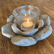 Load image into Gallery viewer, Cement Succulent Tea Light Holder.
