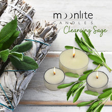 Load image into Gallery viewer, Cleansing Sage - Superior Soy Tea Lights
